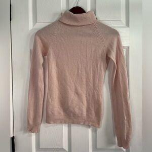 Baby pink cashmere sweater
